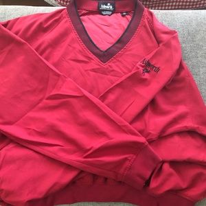 Red Ashworth V-Neck golf sweater 🏌️‍♀️